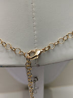 Basic Round Chain Necklace in Gold