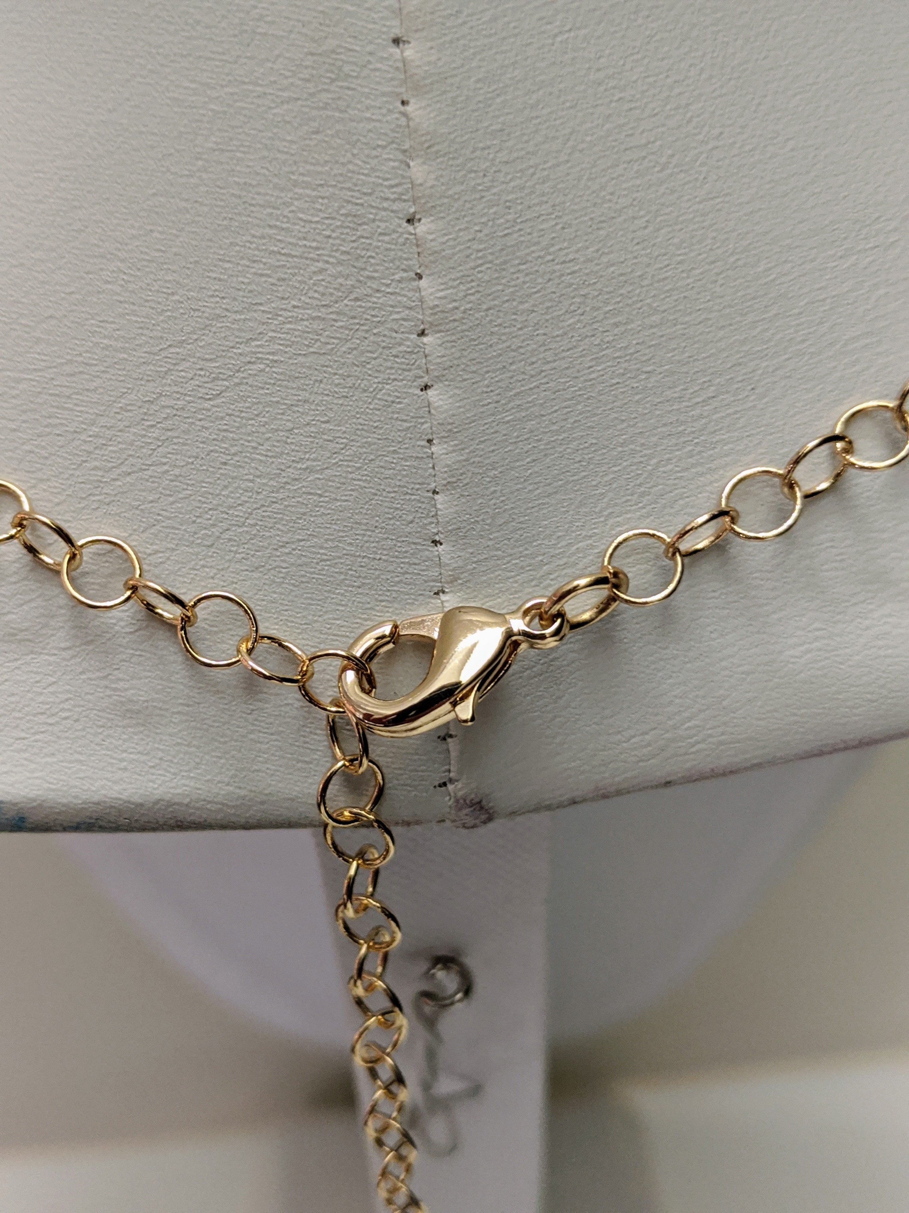 Basic Round Chain Necklace in Gold