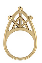 Edo Tall 3 Tier Stackable Ring