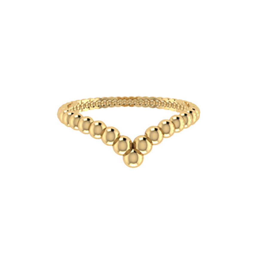 EDO Midi Beaded Ring