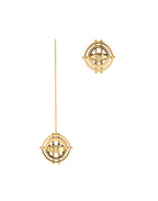Edo Mismatched Stud & Drop Earring